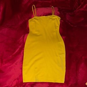 A simple spaghetti strap dress